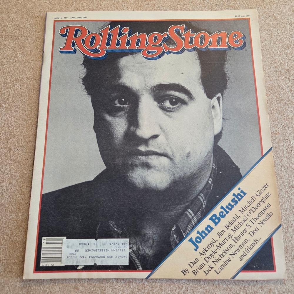 Rolling Stone Magazine Issue 368‎ April 29 1982 John Belushi Hunter S Thompson